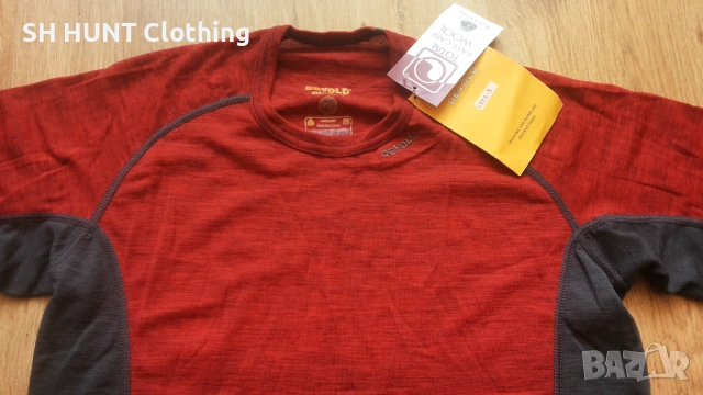 DEVOLD Thermo Underwear 100% Merino Wool размер L термо блуза - 1829, снимка 4 - Екипировка - 53021092