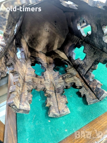 Антикварна сирийска маса – масивен орех и инкрустация, снимка 3 - Антикварни и старинни предмети - 53289124