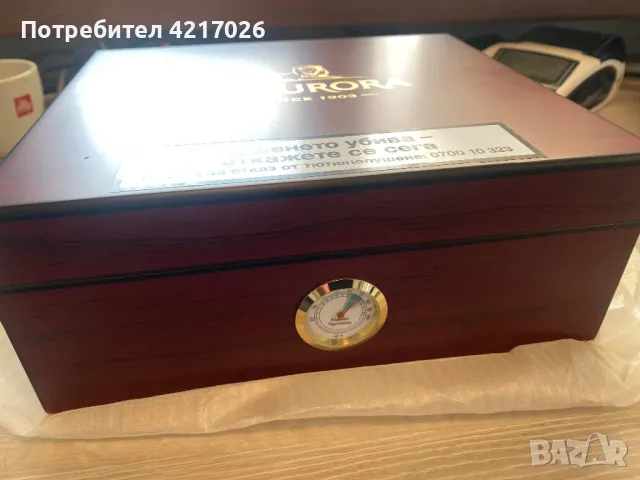 Хумидор за пури, снимка 4 - Табакери - 47070856