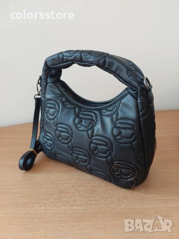 Черна чанта Karl Lagerfeld/SG70ze, снимка 3 - Чанти - 53773675