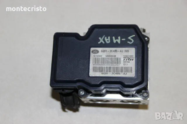 ABS модул Ford S-max (2006-2015г.) 6G91-2C405-AJ / 6G912C405AJ / 15584104H / 54084800B, снимка 1 - Части - 48940791