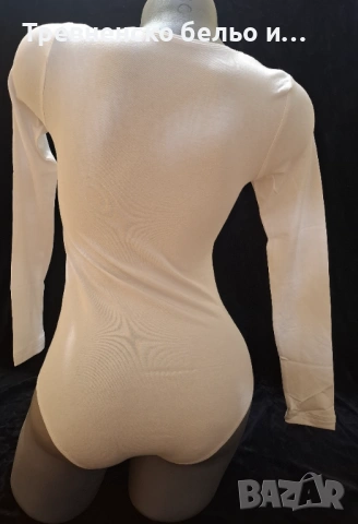 Дамско боди с дълъг ръкав бикини, снимка 4 - Бельо - 53952639