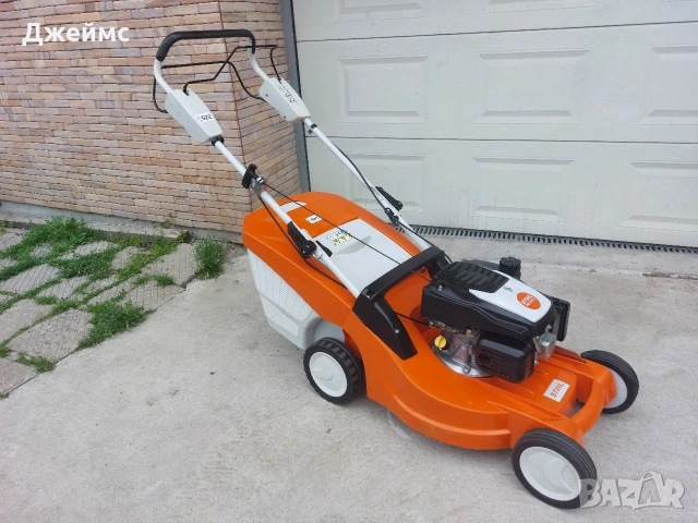 Бензиновата косачка STIHL RM 448 TX, снимка 6 - Градинска техника - 54155015