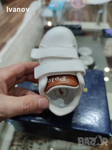 Оригинални детски маратонки Polo Ralph Lauren, снимка 4 - Детски маратонки - 52873285