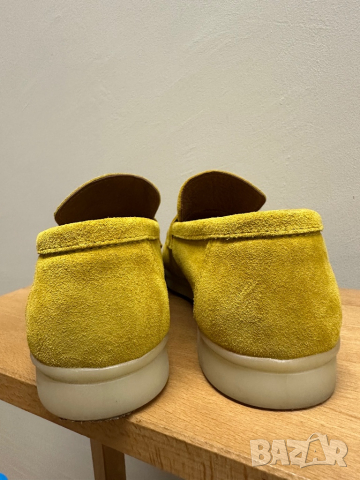 Жълти мокасини, снимка 3 - Дамски ежедневни обувки - 45040754