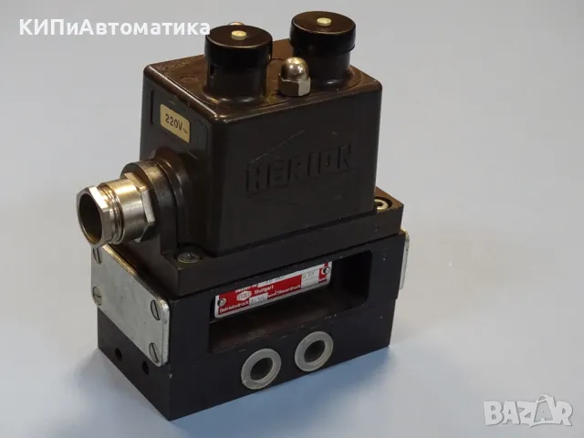 пневматичен разпределител HERION 26507H72 Solenoid Valve 220V/50Hz, снимка 9 - Резервни части за машини - 47675447