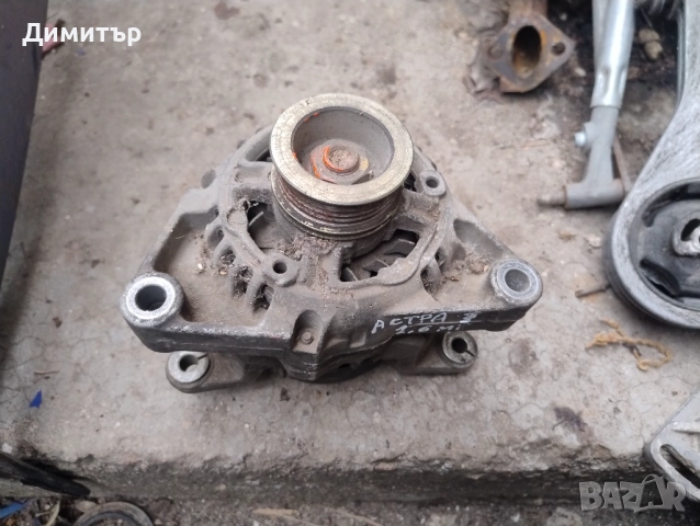 Алтернатор - Генератор За Опел Астра Ф 1.6 Моно 1994г / Opel Astra F 1.6 Mi 1994y