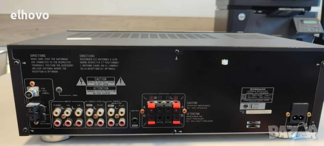 Ресивър Pioneer SX-403RDS, снимка 6 - Ресийвъри, усилватели, смесителни пултове - 50905341