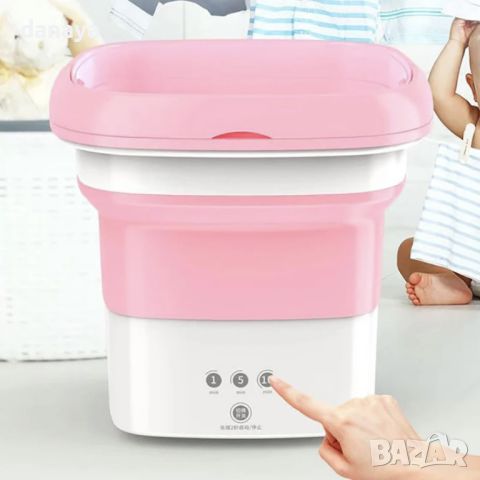 4916 Мини сгъваема пералня Mini Washer, снимка 2 - Перални - 46215052