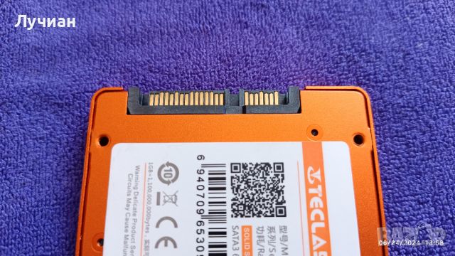 Solid State Drive (SSD), Teclast, 256 GB 2,5 ", снимка 3 - Твърди дискове - 46346725