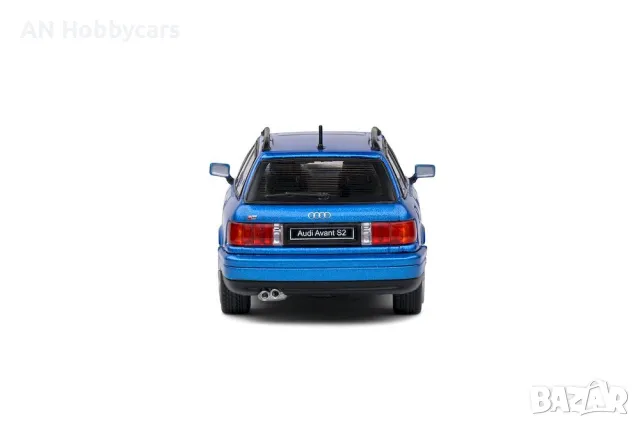 AUDI AVANT S2 BLUE 1994 1:43 SOLIDO, снимка 4 - Колекции - 48670652