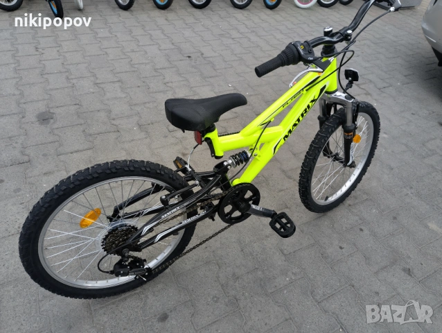 MATRIX Велосипед 20" FLASH жълт, снимка 4 - Велосипеди - 53838901