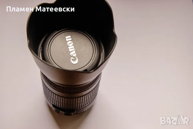 Обектив Canon55-250  F4-5.6 IS II, снимка 3 - Обективи и филтри - 47471330