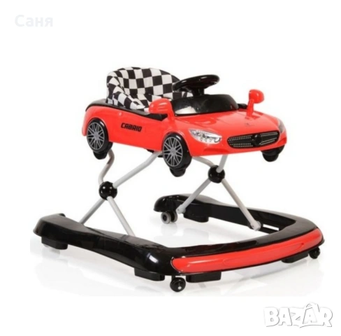 Бебешка проходилка/паяк във формата на кола