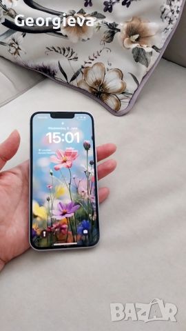 Смартфон Apple iPhone 14 ЛИЛАВ, 128GB, 6GB НОВ в гаранция, снимка 3 - Apple iPhone - 46070083