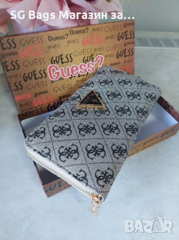 Guess дамско портмоне дамски портфейл код 243, снимка 6 - Портфейли, портмонета - 43976417
