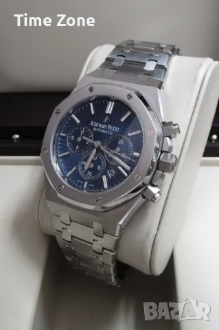 Audemars Piguet Royal Oak 41mm Chronograph 41Steel Blue Dial Различни Варианти, снимка 4 - Мъжки - 48183912