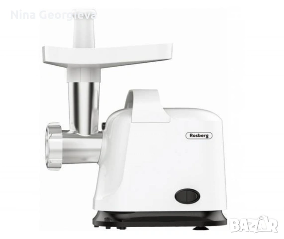 Месомелачка, 800W, приставка за домати, ниско ниво на шум, бял, снимка 5 - Месомелачки - 54054528