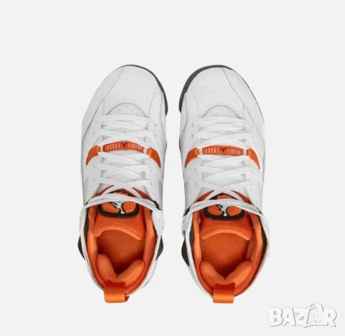 НАМАЛЕНИЕ !!!Маратонки Nike Air Jordan Two Trey Retro Basketball White/Orange DQ8431-108, снимка 4 - Детски маратонки - 48954897