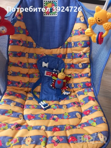 Детско/бебешки музикален шезлонк/