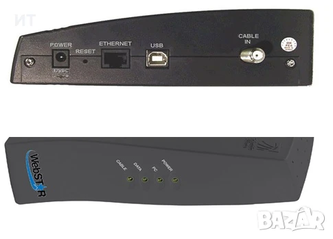 Кабелен модем WEBSTAR DPX2100, снимка 2 - Мрежови адаптери - 51260151
