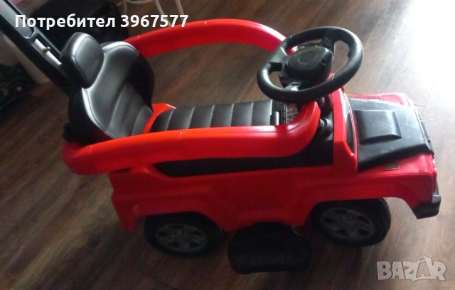 Кола за бутане / каране, снимка 2 - Детски велосипеди, триколки и коли - 53942292