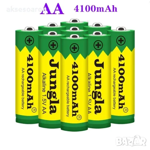 100% оригинална нова висококачествена AA батерия 1.5V 4100mAh акумулаторна AA батерия за LED светлин, снимка 17 - Батерии, зарядни - 48980536