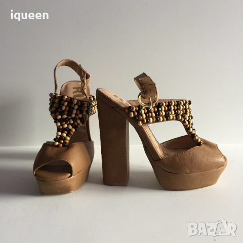 Нови сандали в кафяво, снимка 2 - Сандали - 53222464