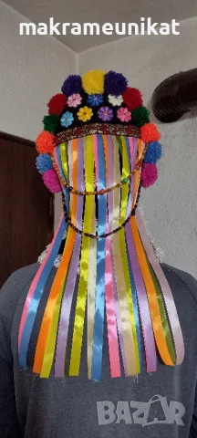 Кукерска маска, гугла, уникат, арт, ръчна изработка, декорация , снимка 13 - Декорация за дома - 41588628