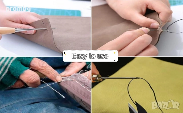 шило, право, гладко, кожарски шила, 3 модела с различна дръжка, снимка 7 - Други инструменти - 47025761