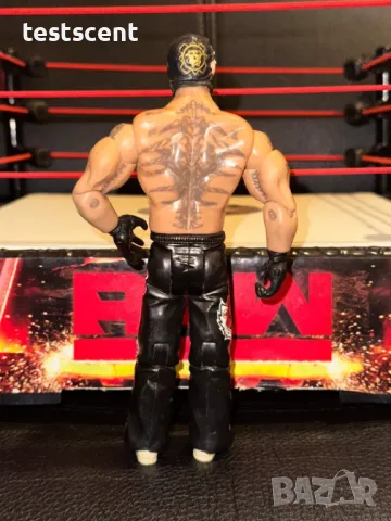 Екшън фигура WWE Rey Mysterio Ruthless Aggression jakks играчка Рей Мистерио, снимка 3 - Колекции - 48364289