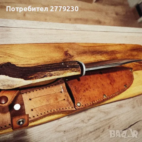 Ловен нож на Хр. Метев Нов!, снимка 13 - Ножове - 49885133