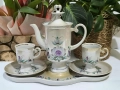 Руски порцелан сервиз за кафе , снимка 1