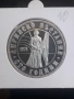 сребърна монета от 5 лева 1976г. "100 години Априлско въстание", снимка 1