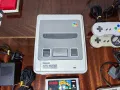 Nintendo snes пълен комплект с игра, снимка 2