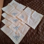 Подарявам декоративни бродирани салфетки 6 бр. други, снимка 1