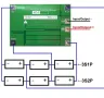 Кутия за литиеви батерии +bms 3s 40A, снимка 3