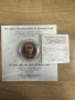 Медна възпоменателна монета 125г. От рожд. На Димитър Талев, снимка 1 - Нумизматика и бонистика - 44954436