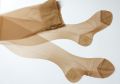 Bas Prisu L/XL нови телесни ретро чорапи за жартиери, снимка 3