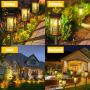 Комплект от 8 градински соларни лампи промо Цена ограничени бройки, снимка 4