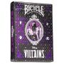 карти за игра  BICYCLE VILLAINS PREMIUM GREEN/PURPLE   нови  , снимка 3