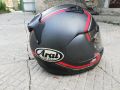 Мото каска Arai rebel trophy Red, XL, 62см, Made in Japan, Pinlock , снимка 5