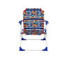 Детски стол, сгъваем, къмпинг, на цветя или на мечета, 37x35x46см, снимка 2