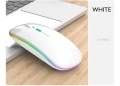 Безжична Bluetooth мишка в няколко цвята MS6 BT+2.4G Цвят: Бял , Черен, Розов!, снимка 2