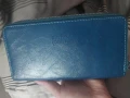 Monica Narducci Italy. Original  Голям кожен портфейл от 100% Кожа, снимка 2