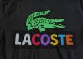Мъжка тениска Lacoste,спортно елегантни тениски в черно, снимка 3