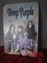 Deep Purple Акварел-метална табела(плакет), снимка 2