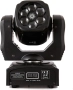 Преносими LED сценични светлини с движеща се глава и управление (6x12W + лазер) Гаранция 12м., снимка 3