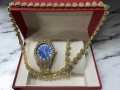 Луксозен комплек бижута,  часовник , гривна и колие, снимка 3