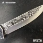 Инкрустиран ловен нож -175х320 мм, снимка 2